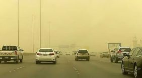 تأثير التضاريس الجغرافية على زيادة العواصف الغبارية في السعودية