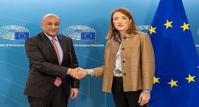 رئيسة البرلمان الأوروبي تستقبل أمين «التعاون الخليجي» ويبحثان تطورات الأوضاع الإقليمية والدولية