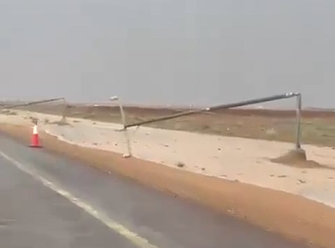 نجاح فرق الشركة السعودية للكهرباء في احتواء أزمة طقس القصيم