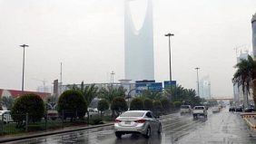 خريطة المناطق المشمولة بتوقعات أمطار منطقة الرياض الغزيرة