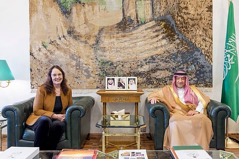 الخارجية السعودية تستعرض آفاق العلاقات السعودية الأمريكية