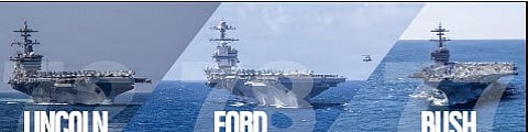 كيف تؤثر حاملات طائرات أمريكية على استقرار المنطقة؟