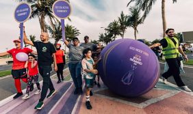 اللجنة المنظمة لكأس آسيا 2027 تنظم فعالية «سباق الكرة العملاقة» على كورنيش جدة