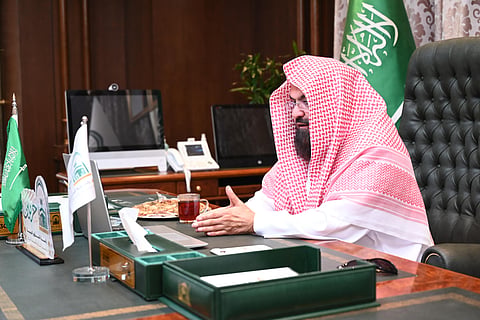 رئيس الشؤون الدينية يدشّن مركز أحكام وآداب الزيارة بالمسجد النبوي