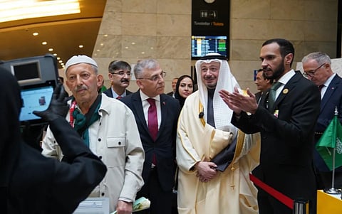 سفير المملكة لدى تركيا يزور صالة «مبادرة طريق مكة» بمطار إيسنبوغا في أنقرة