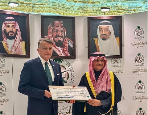 المملكة تسلم مساهمتها السنوية لدعم ميزانية وبرامج الأونروا بمبلغ مليوني دولار