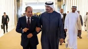 اطلعا على جاهزيتها العملياتية.. السيسي ومحمد بن زايد يزوران مفرزة المقاتلات المصرية المتمركزة في الإمارات