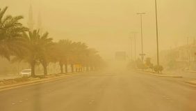 مركز الأرصاد: عوالق ترابية على منطقة نجران
