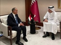 وزيرا خارجية مصر وقطر: نتطلع لتبني كافة الأطراف الفاعلة مواقف تتسم بالمسؤولية والحكمة