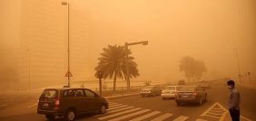 «المركز الإقليمي للعواصف»: 25 ساعة غبارية على مستوى الإقليم.. وكازاخستان تتصدر