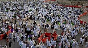 «المرور» تحث الحجاج على التقيد بحركة السير أثناء النفرة من عرفات إلى مُزدلفة