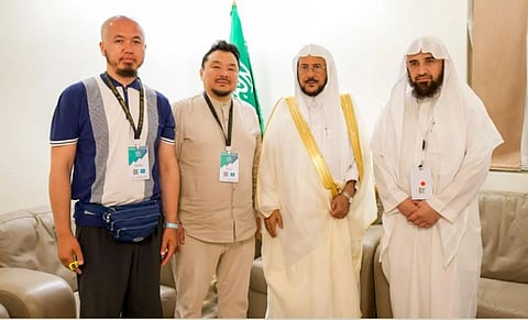 «آل الشيخ» يلتقي ضيوف برنامج خادم الحرمين الشريفين للحج من سريلانكا وكازاخستان والهند