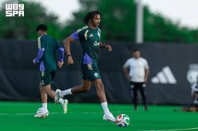 الأخضر يبدأ تدريباته ضمن معسكره في أوستن الأمريكية استعدادًا لكأس العالم