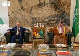 نائب وزير الخارجية يناقش العلاقات الثنائية مع وزير الدولة الإسباني