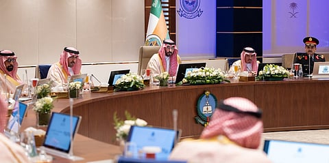 وزير الحرس الوطني يرأس الاجتماع الرابع لمجلس أمراء الأفواج