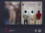 شرطة تبوك تقبض على مقيمين إثر مشاجرة في مكان عام وآخر لتوثيقه ونشره محتوى مرئي بذلك