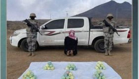 دوريات البرية تنجح في إحباط تهريب القات في ظهران الجنوب