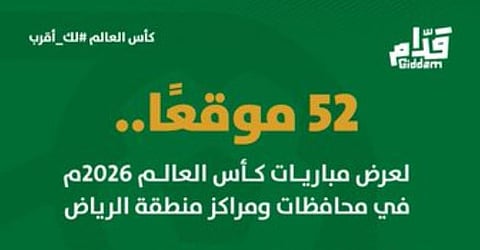 أمانة الرياض تقربك من الحدث عبر مبادرة كأس العالم لك أقرب