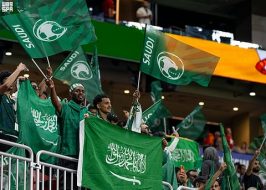 إقبال جماهيري كبير على ملعب أتلانتا قبل مواجهة السعودية وإسبانيا بالمونديال