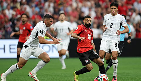 الرئيس المصري يهنئ منتخب بلاده بعد فوزه على نيوزيلندا في كأس العالم