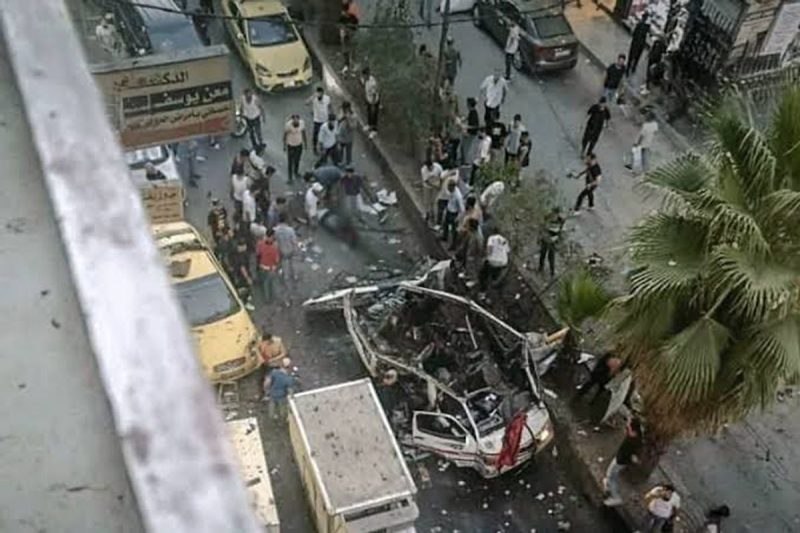 كل ما تريد معرفته عن انفجار حافلة في ريف دمشق