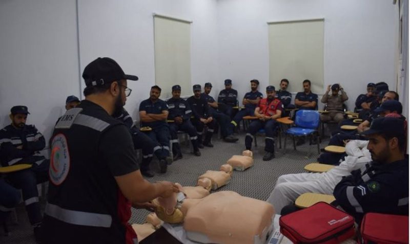 أهداف الهلال الأحمر في نشر الإسعافات الأولية بالباحة