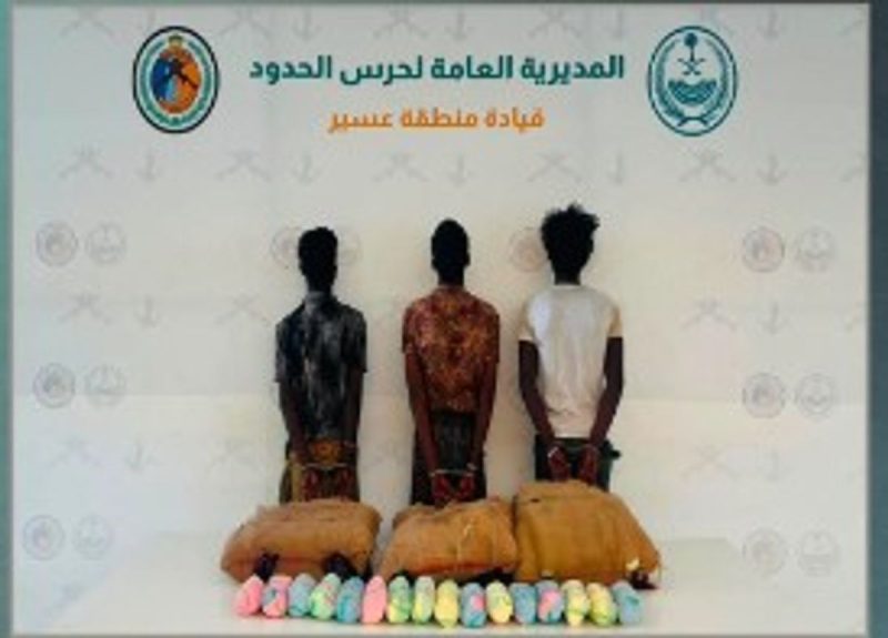 دوريات الربوعة تنجح في منع تهريب القات المخدر