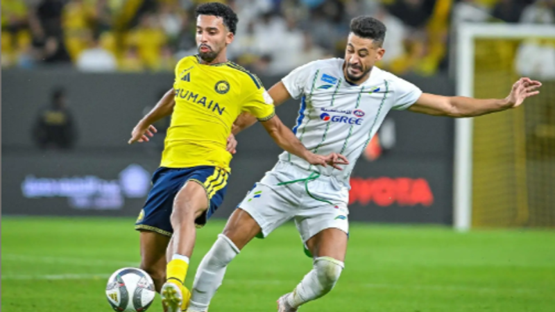 ملخص فوز نادي النصر على الفتح بثلاثية نظيفة